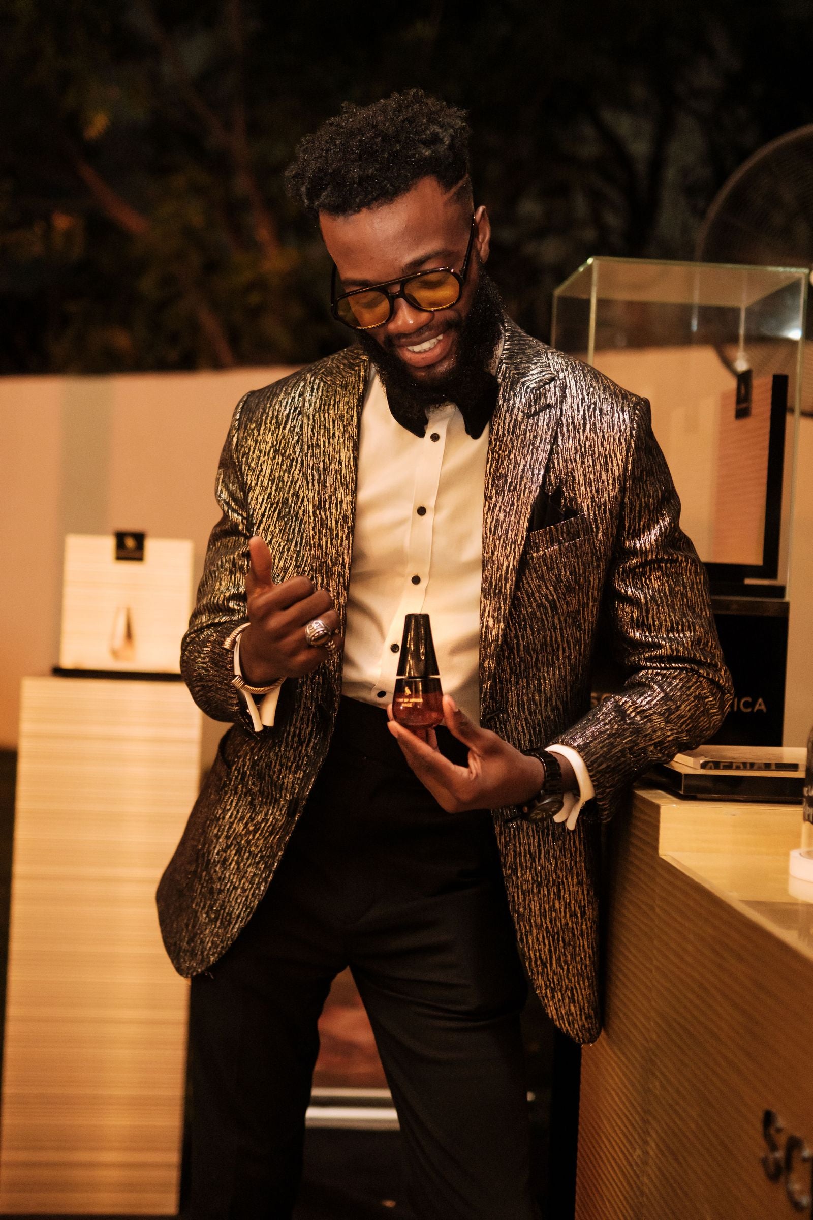Leather & Oud perfume bottle